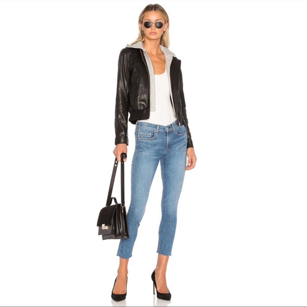 Rag & Bone Ankle Skinny Jean In Lucky Rouge Size 28 - Picture 1 of 8